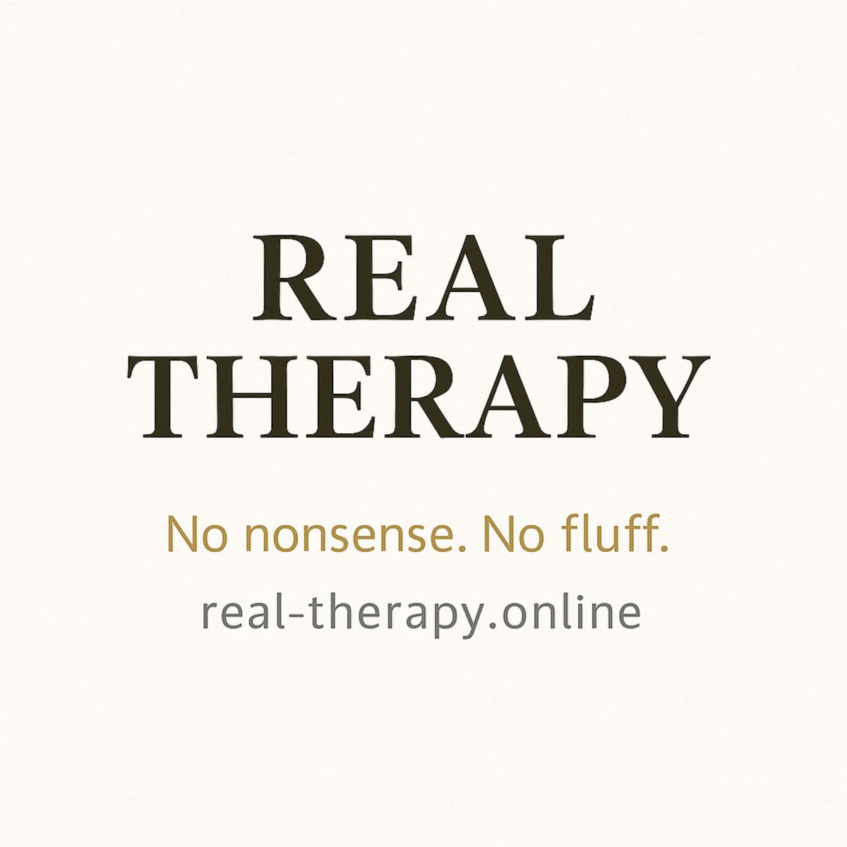 REAL THERAPY with Gijs Van Breugel